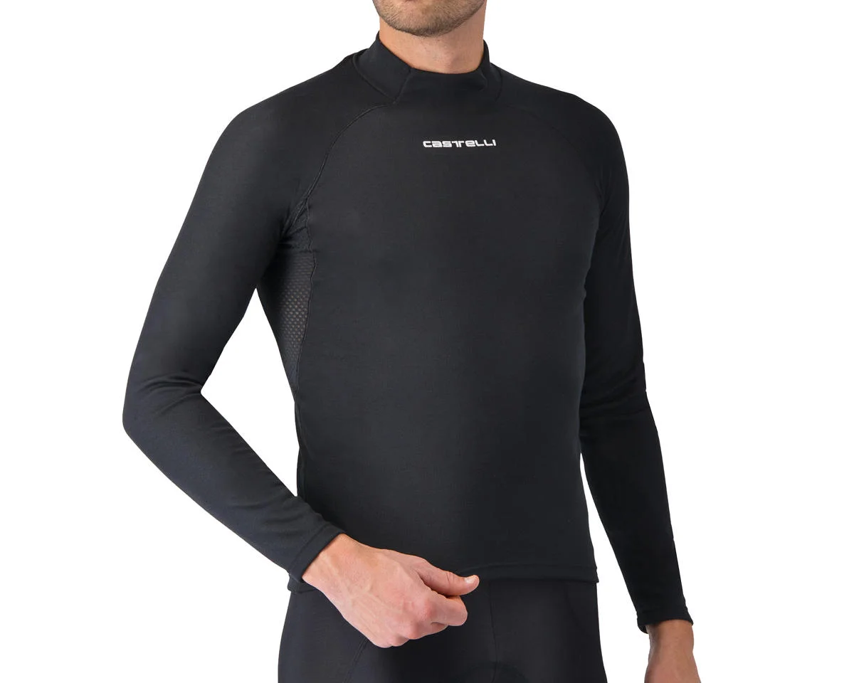 Castelli Flanders 2 Long Sleeve Base Layer (Black) (L)
